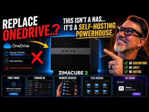 ZimaSpace creator story about ZimaCube 2 hardware and a practical home server project