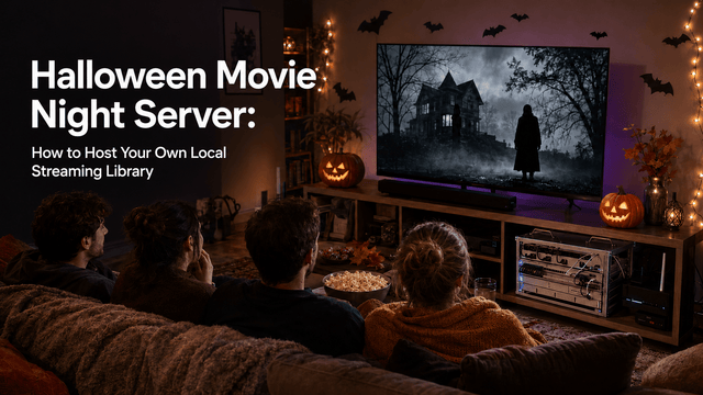 Serveur Soirée Film Halloween : Comment Héberger Votre Propre Bibliothèque de Streaming Locale
