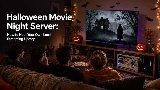 Halloween Movie Night Server: How to Host Your Own Local Streaming Library