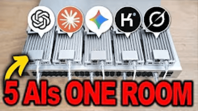 What Happens When ChatGPT, Claude, Gemini, Kimi & Grok Work Together on a Home Server