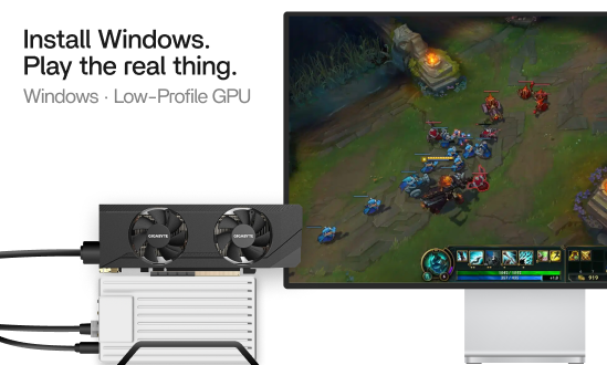 ゲームコンソール、PC、サーバーが一つのボードに集約