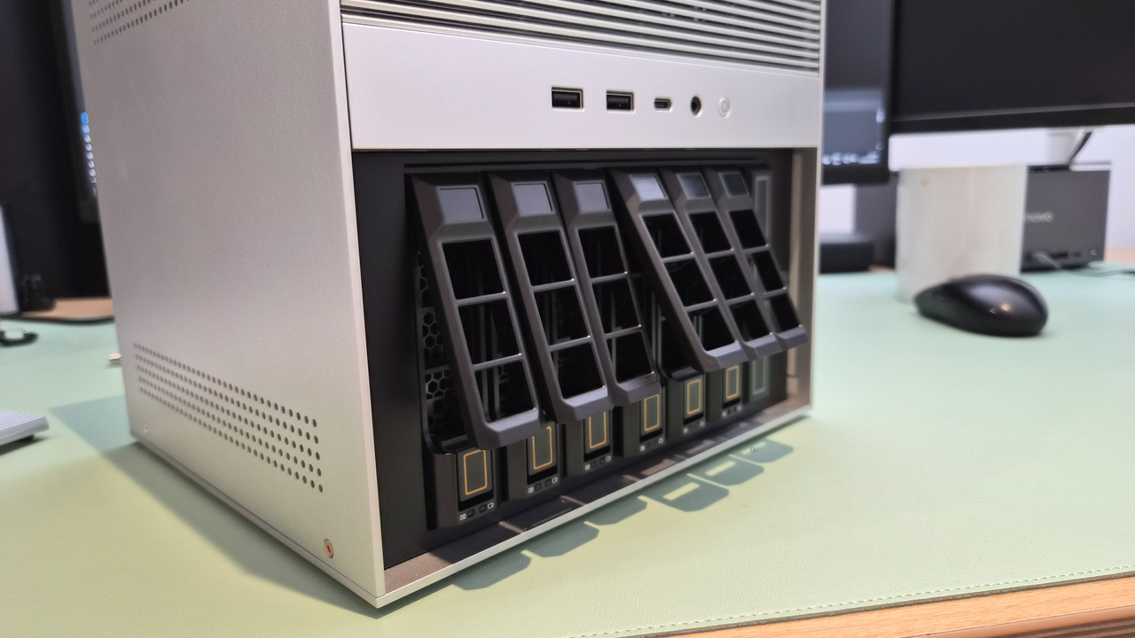 A Two-Drive Starter NAS for People Who Want Simple Backups, Not a Rack