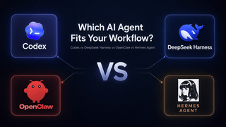 Codex vs Claude Code vs OpenClaw vs Hermes：2026年に使うべきAIエージェントはどれ？