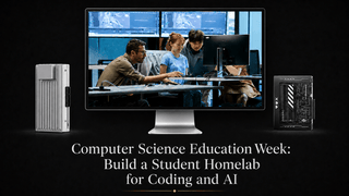 Computer Science Education Week: Build a Student Homelab for Coding and AI