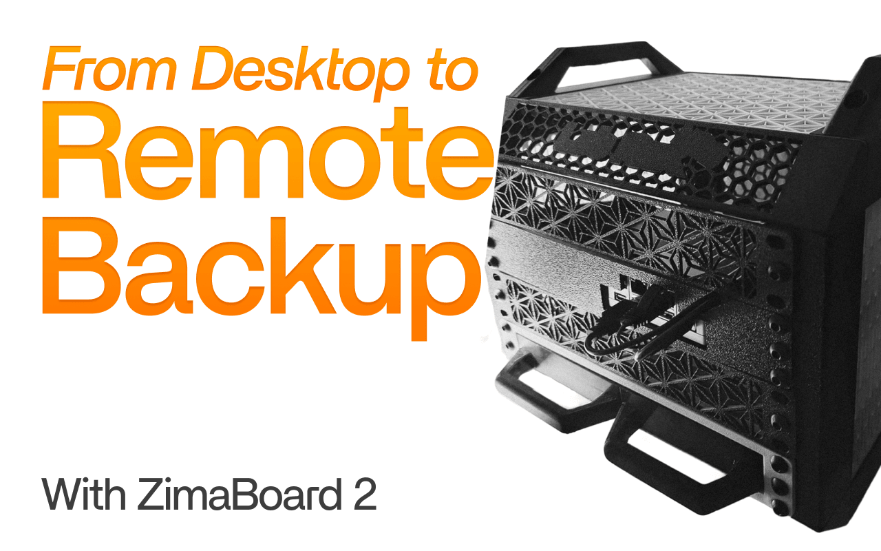 From Desk to Remote Backup: My ZimaBoard 2 DIY NAS Building Story - Zima Store Online