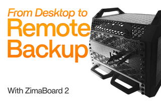 Vom Schreibtisch zum Remote-Backup: Meine ZimaBoard 2 DIY NAS Baugeschichte