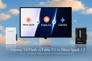 Gemini 3.8 Flash vs Claude Fable 5.1 vs Muse Spark 1.3: What Actually Makes an AI Agent Efficient?