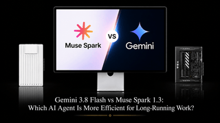 Gemini 3.8 Flash vs Muse Spark 1.3: Which AI Agent Is More Efficient for Long-Running Work?