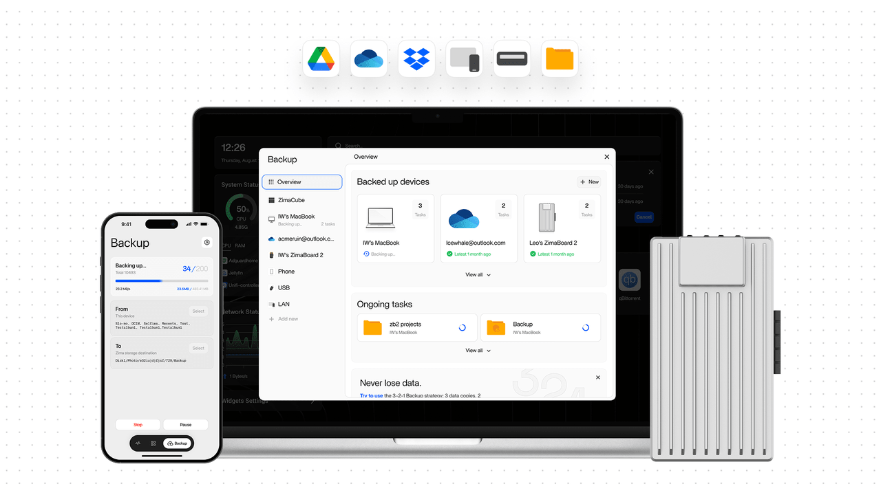 How to Recover When a Home NAS Backup Destination Runs Out of Space Mid-Job - Zima Store Online