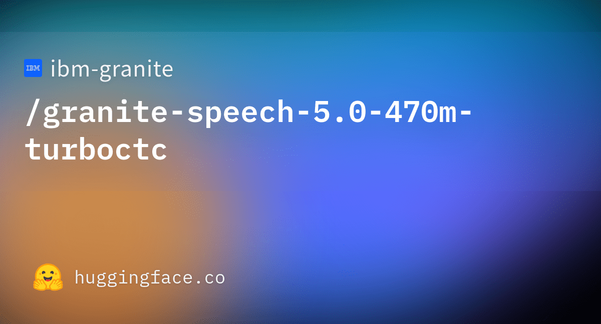 IBM Granite Speech 5.0 Explained: What Compact ASR Means for Private Audio Archives - Zima Store Online