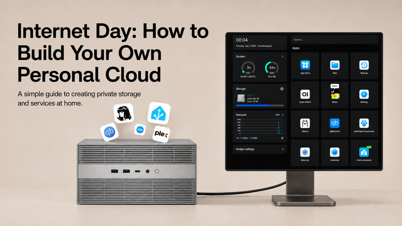 Internet Day: How to Build Your Own Personal Cloud - Zima Store Online