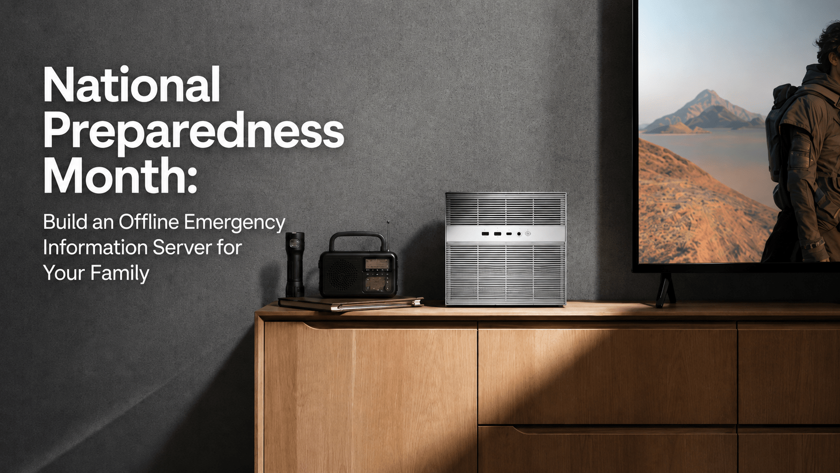 National Preparedness Month: Build an Offline Emergency Information Server for Your Family - Zima Store Online