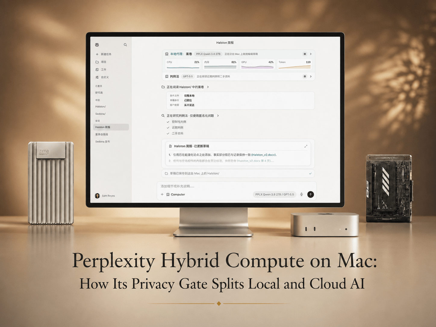 Perplexity Hybrid Compute on Mac: How Its Privacy Gate Splits Local and Cloud AI - Zima Store Online
