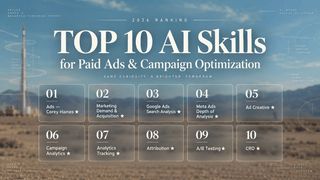 Top 10 AI Skills for Paid Ads and Campaign Optimization in 2026