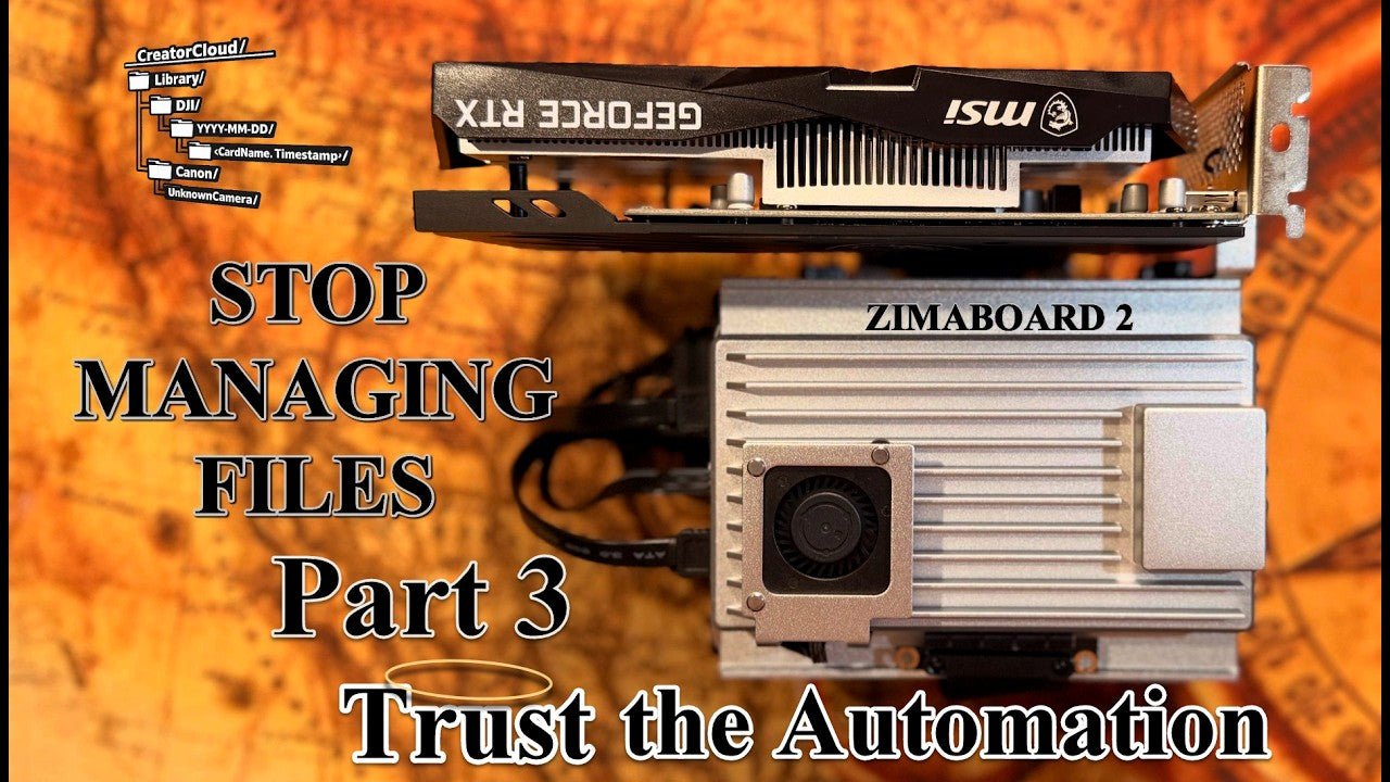 Trust Your Automation: ZimaBoard Media Ingestion - Zima Store Online