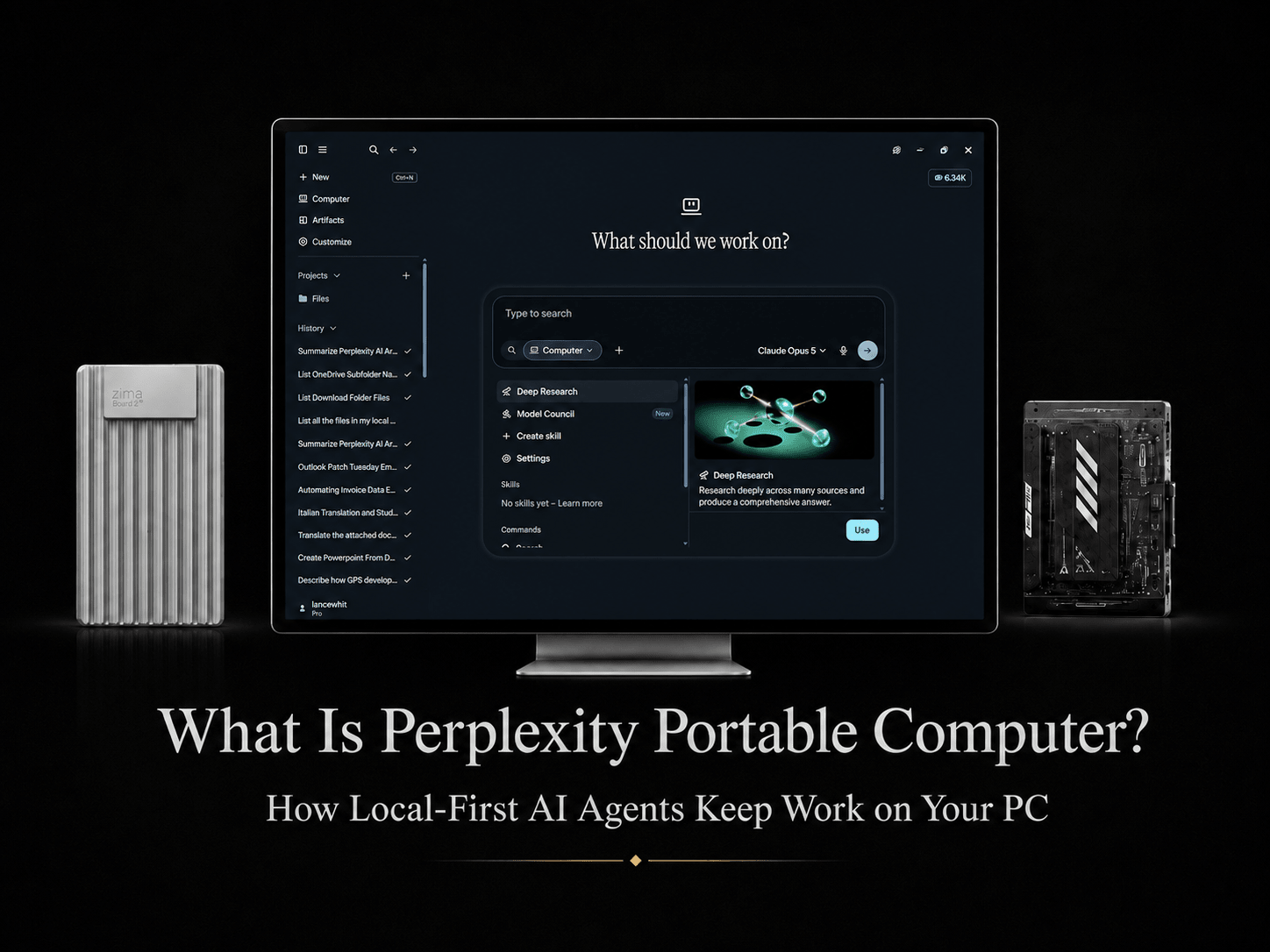 What Is Perplexity Portable Computer? How Local-First AI Agents Keep Work on Your PC - Zima Store Online