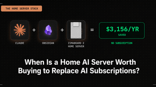 When Is a Home AI Server Worth Buying to Replace AI Subscriptions?