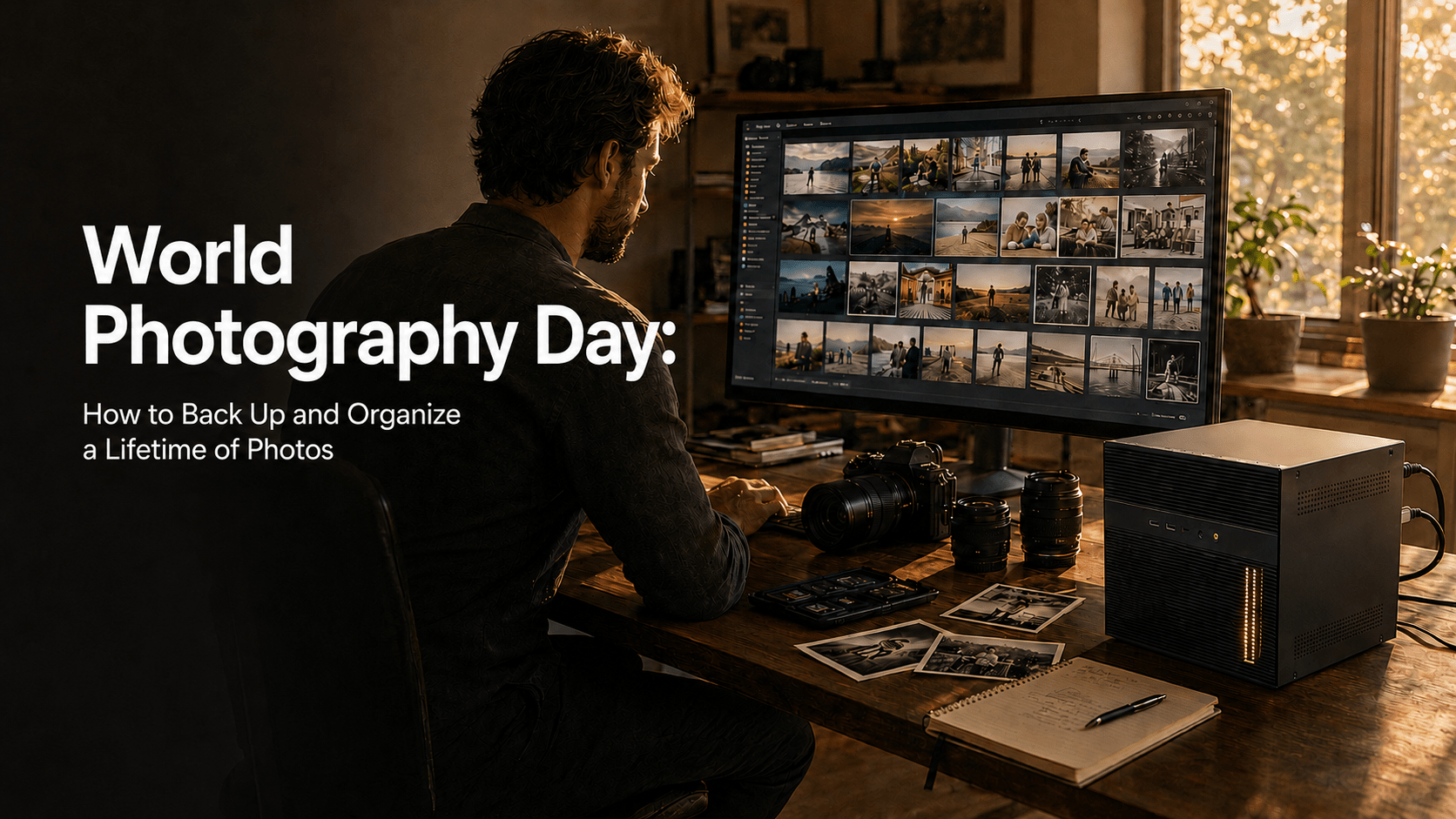 World Photography Day: How to Back Up and Organize a Lifetime of Photos - Zima Store Online