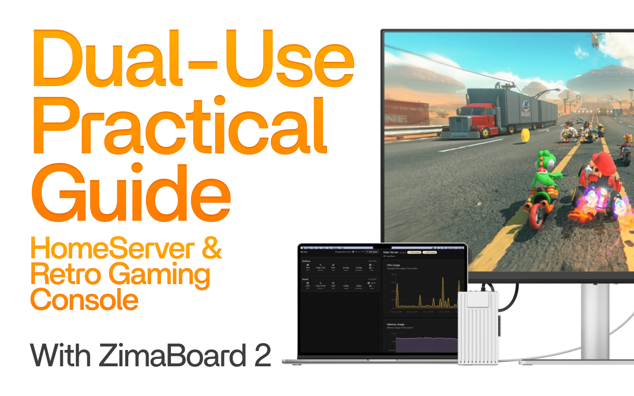 Zimaboard 2 Dual-Use Practical Guide: My Server + Retro Gaming Console - Zima Store Online