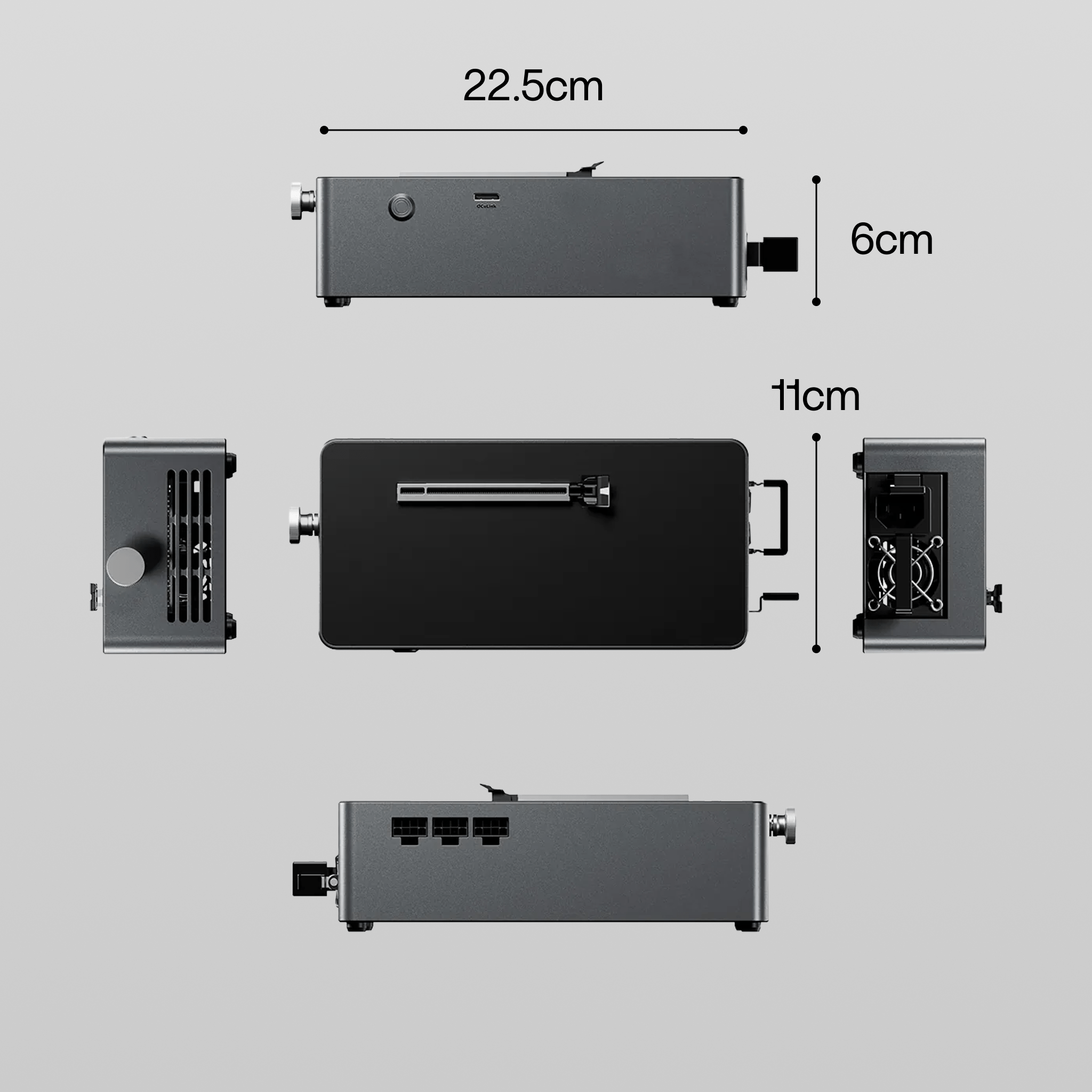 800W OCuLink GPU Dock | 64Gbps Open-Frame eGPU - Zima – Zima Store 800W OCuLink GPU Dock | 64Gbps Open-Frame eGPU - Zima – Zima Store