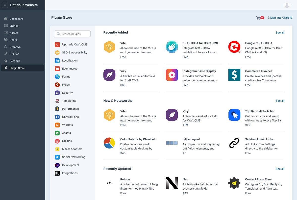 Requisiti hardware di CraftCMS: RAM, CPU, archiviazione, PHP e database