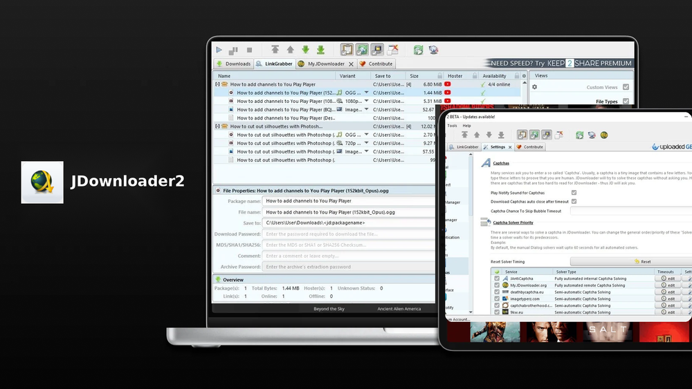 JDownloader2
