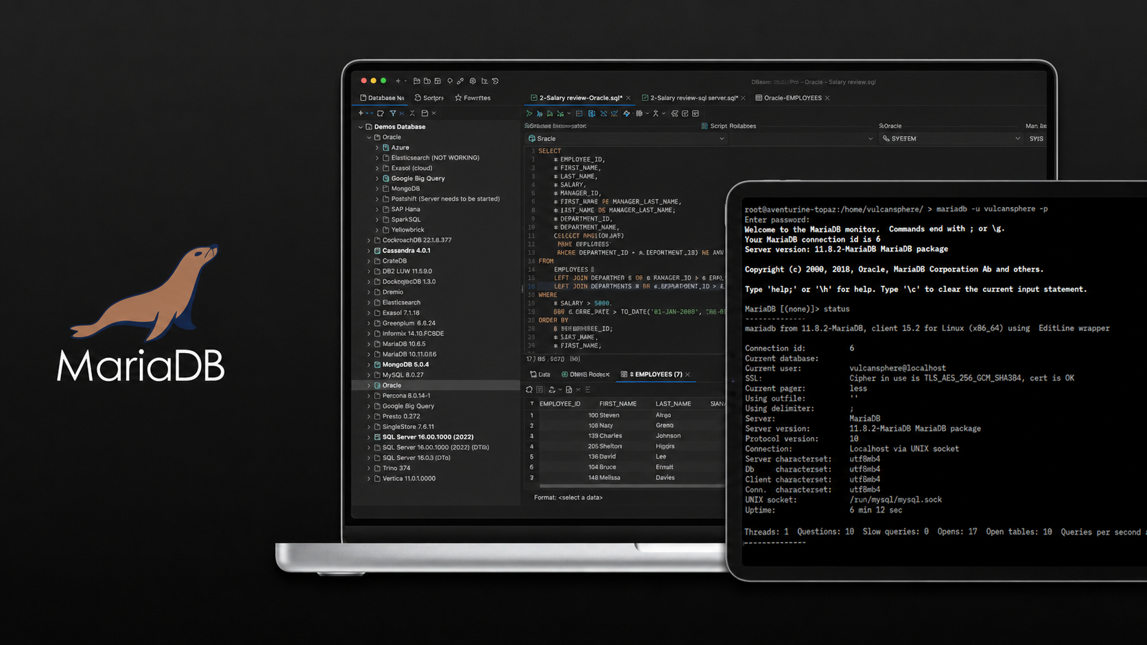 MariaDB-Hardwareanforderungen: RAM, CPU, Buffer Pool und Speicherplatz