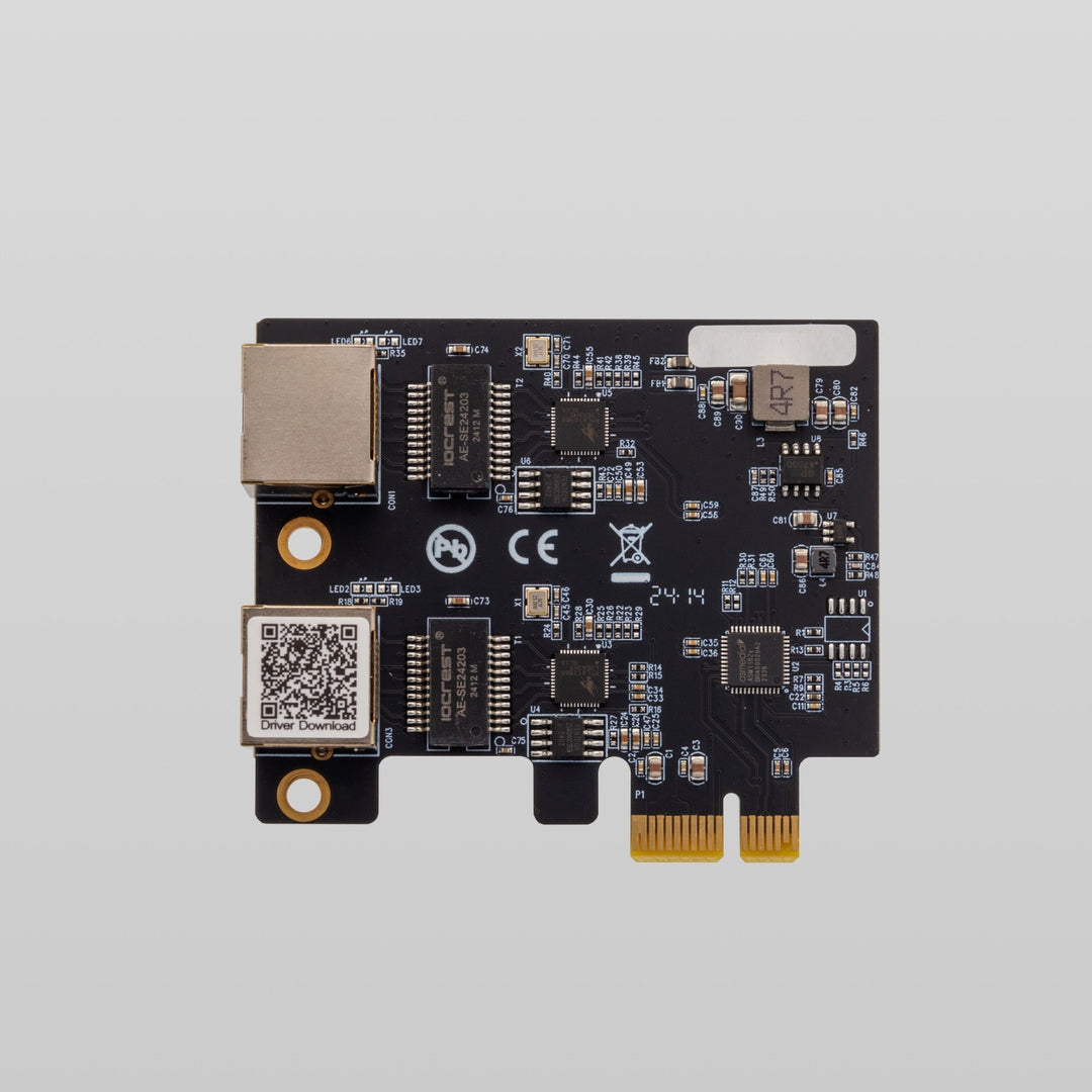 PCIe to 4-Port 2.5G Ethernet Adapter | High-Speed Network