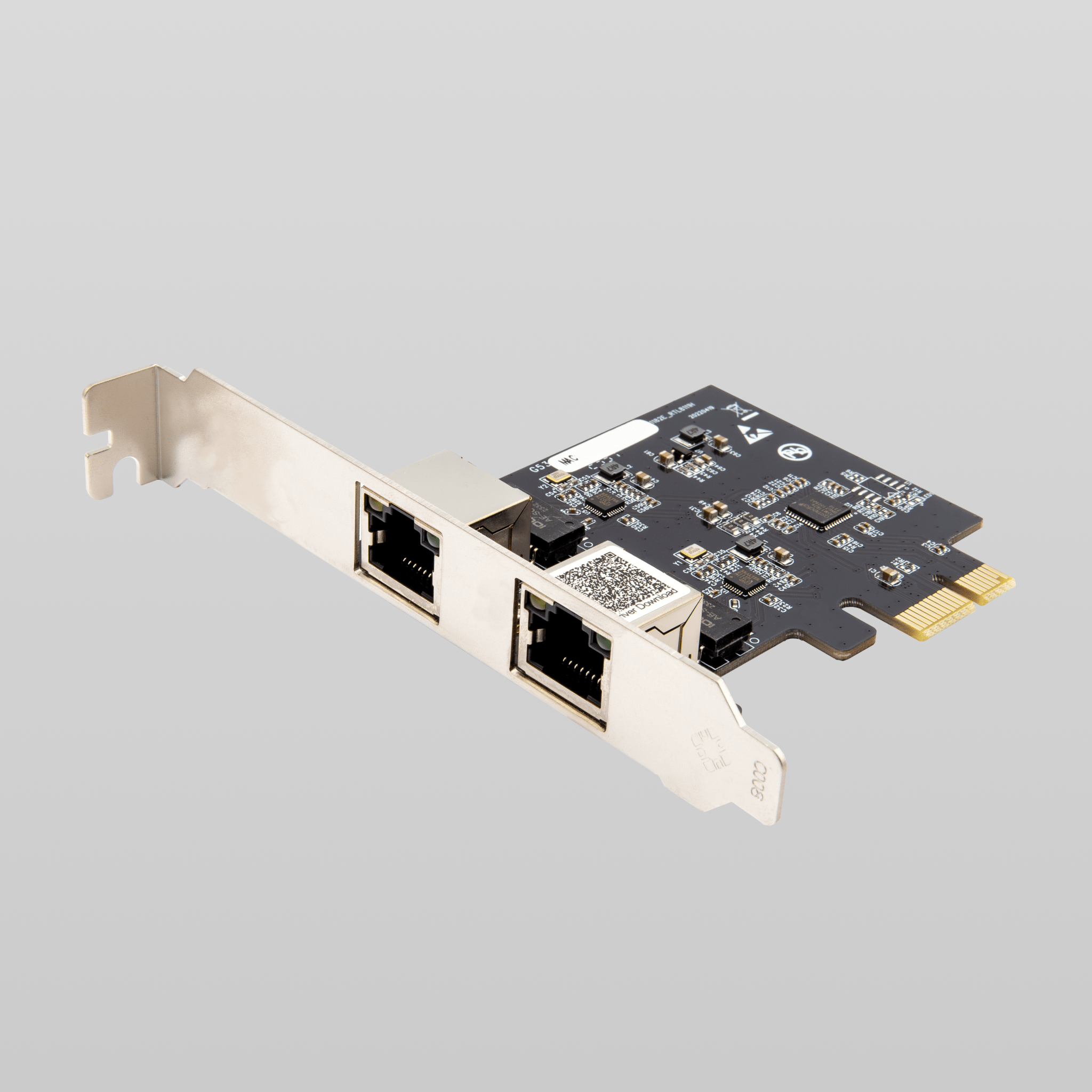 PCIe to Dual Port Gigabit Ethernet Adapter Realtek RTL8111 Chipset - Zima Store Online