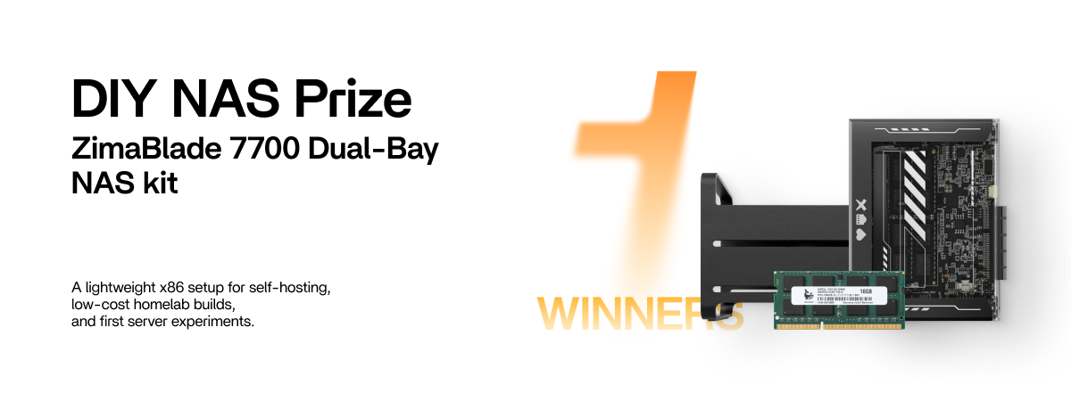 DIY NAS Prize