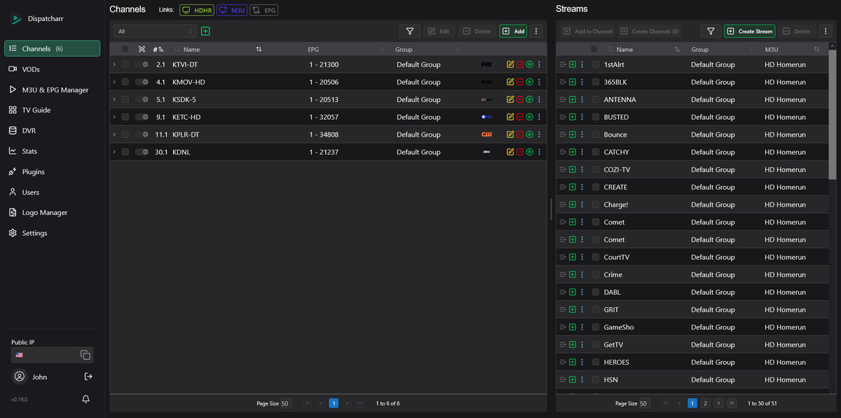 Dispatcharr-Hardwareanforderungen: RAM, CPU, Speicherplatz & IPTV-Routing, EPG & Streams