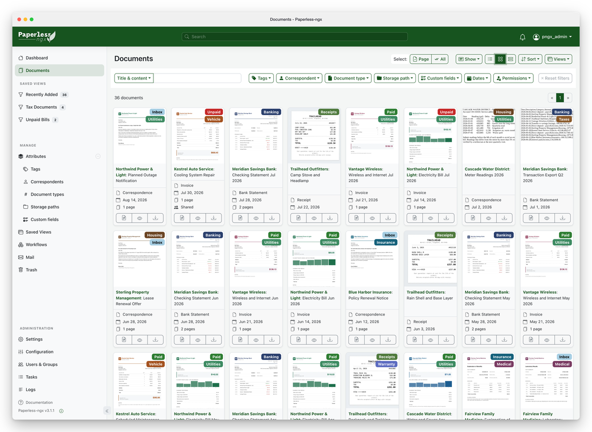 Paperless-ngx Hardware Requirements: RAM, CPU, Storage & OCR & Document Archives