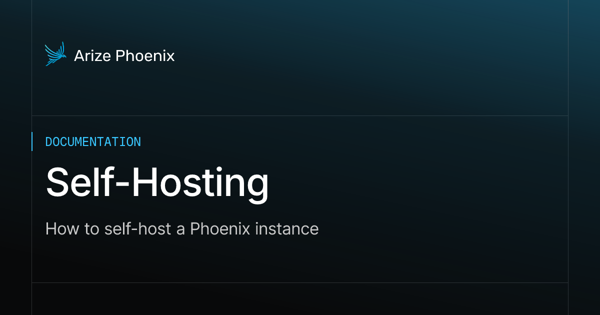 Phoenix Arize 하드웨어 요구 사항: RAM, CPU, 저장 공간, 추적 데이터 용량 및 보존 기간
