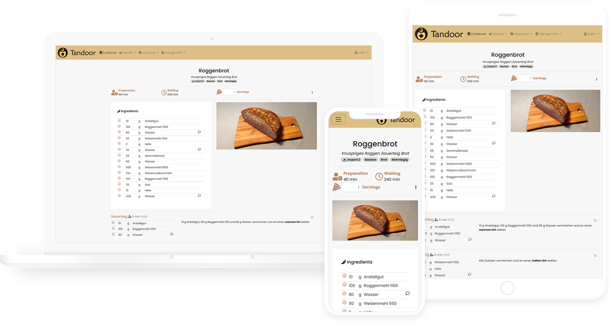 Tandoor Recipes Hardware Requirements: RAM, CPU, Storage & PostgreSQL & Recipe Media