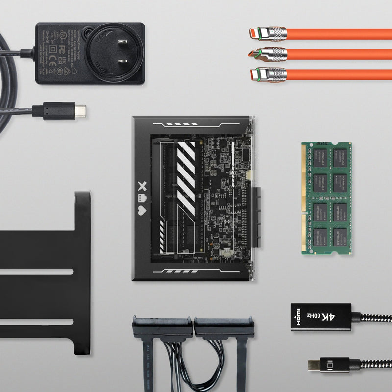 ZimaBlade DeskBuild NAS Kit: ZimaBlade 7700 Single Board Server with Key Accessories - Zima Store Online