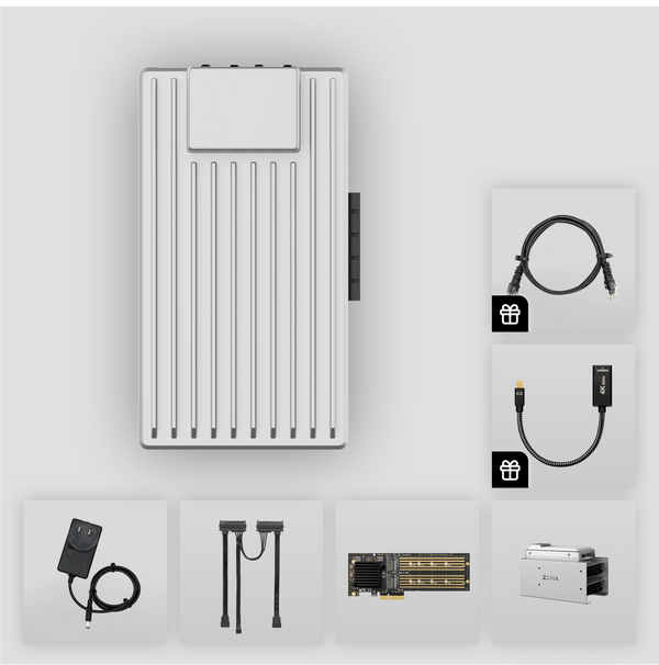 Kit Mini Nas ZimaBoard 2 pour Serveur Domestique et Cloud Personnel